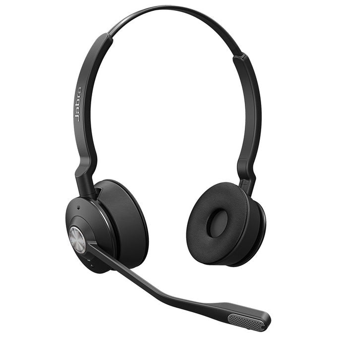 Jabra Cuffia Sovraurale Wireless Ufficio Nero
