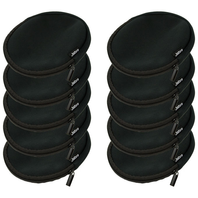Jabra Custodia Neoprene per Cuffie Biz 2400 II, 10 Pezzi