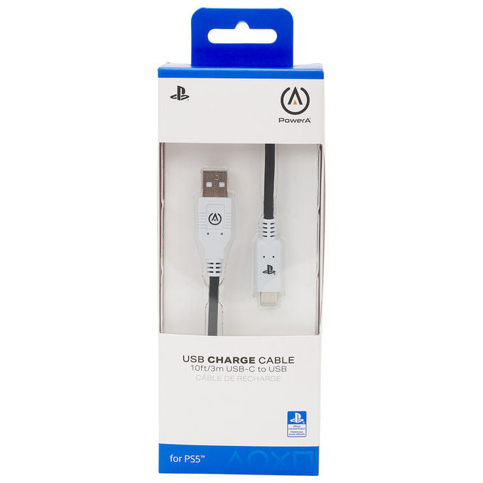 PowerA Cavo USB-C per PlayStation 5, 3m, Nero
