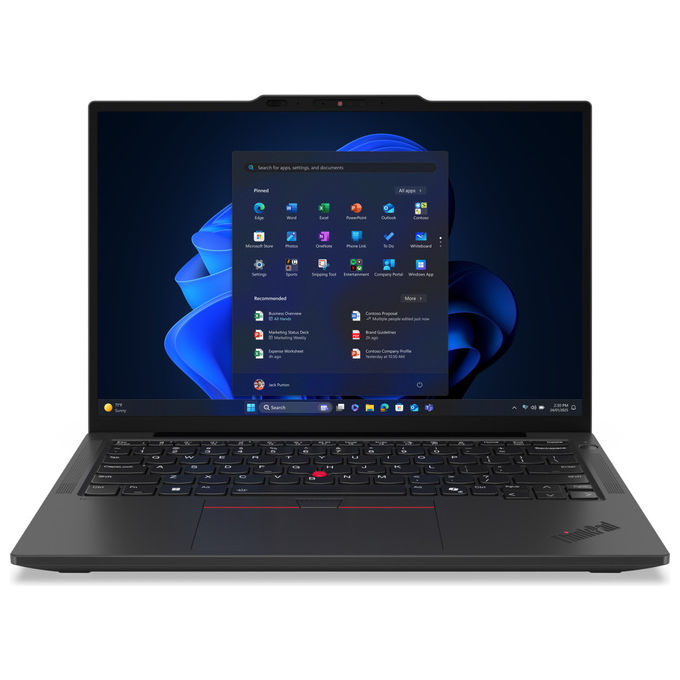 Lenovo 21RK005HIX ThinkPad X13 Gen 6 computer portatile Intel Core Ultra 7 16GB 512GB SSD Windows 11 Pro colore Nero