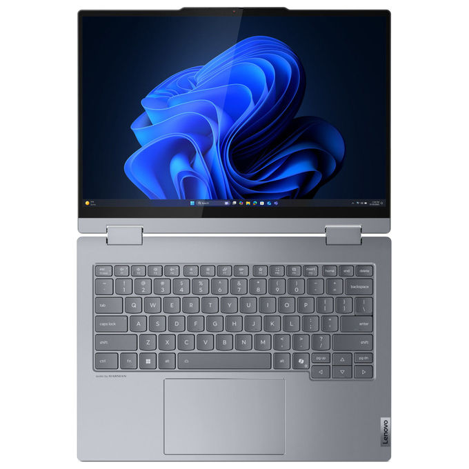 Lenovo 21SQ0008IX ThinkBook 14 Notebook Convertibile 2 in 1 14'' Intel Core Ultra 5 225U 16 GB RAM 512 GB SSD Wi-Fi 6E Windows 11 Pro colore Grigio