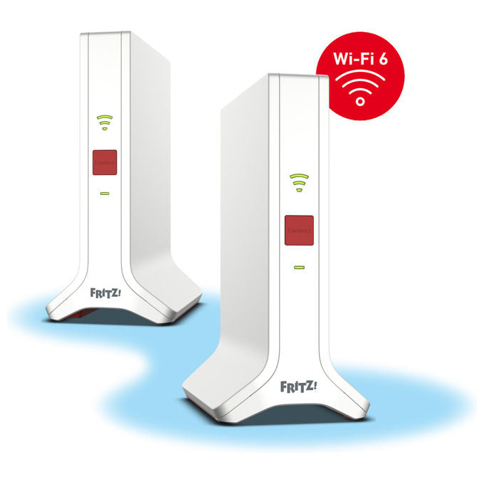 Fritz! Mesh Set 4200 Wi-Fi 6 Dual-band 2-Pack Internazionale Bianco Rosso