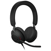 Jabra Evolve2 40 SE Cuffie Biauricolari Cablate Nere