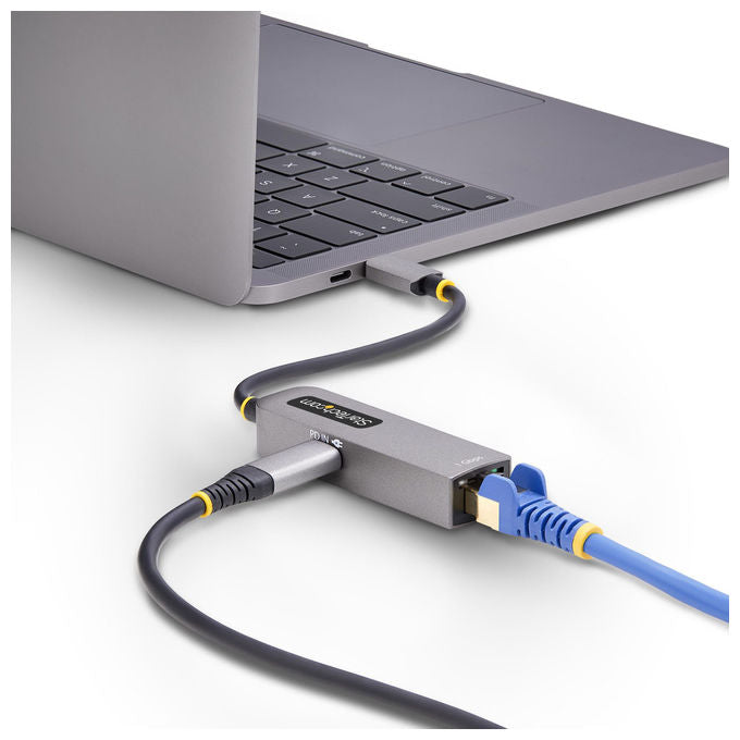 Startech.com Adattatore Ethernet USB-C 1Gbps con PD 100W