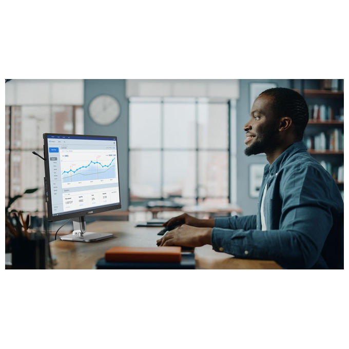 Philips Monitor 23.8'' Full HD 120Hz IPS Grigio