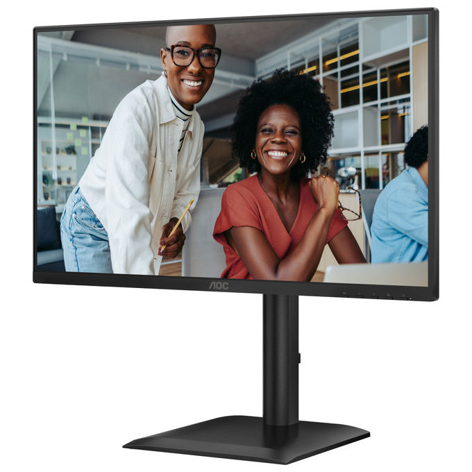 Aoc 24E4Cv Monitor Pc 23.8'' Full Hd Led Nero
