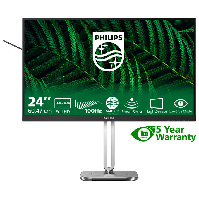 Philips Monitor 24B2G5200-00 23.8'' Full HD Antracite