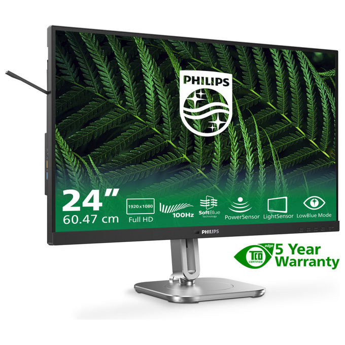 Philips Monitor 24B2G5200-00 23.8'' Full HD Antracite