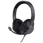 Trust 25462 Ayda Max Cuffie a Padiglione Cablate USB Type-C USB Type-A Microfono ENC Cuscinetti Ecopelle colore Nero