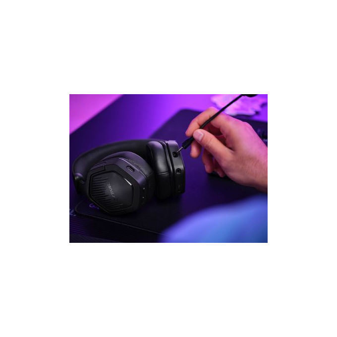 Trust GXT 493 Carus Cuffie Gaming Bluetooth Nere