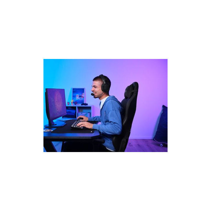 Trust GXT 493 Carus Cuffie Gaming Bluetooth Nere