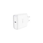 Trust Caricabatteria USB-C GaN 65W Ricarica Rapida con Cavo 2m Bianco