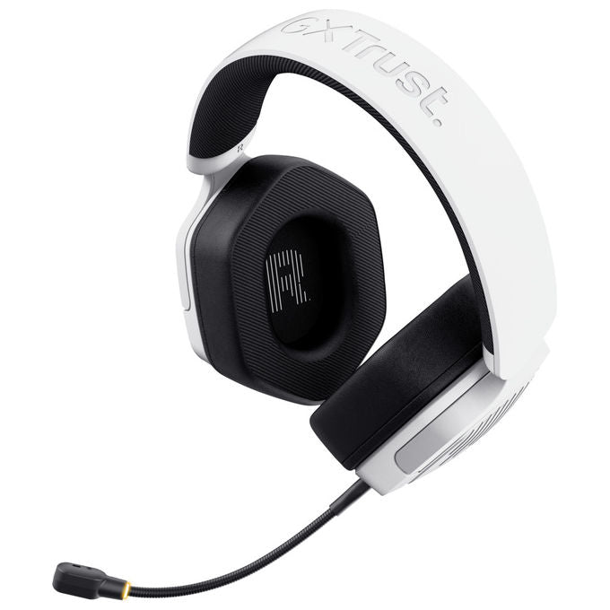 Trust GXT 493W Carus Cuffie Gaming Bluetooth Bianco