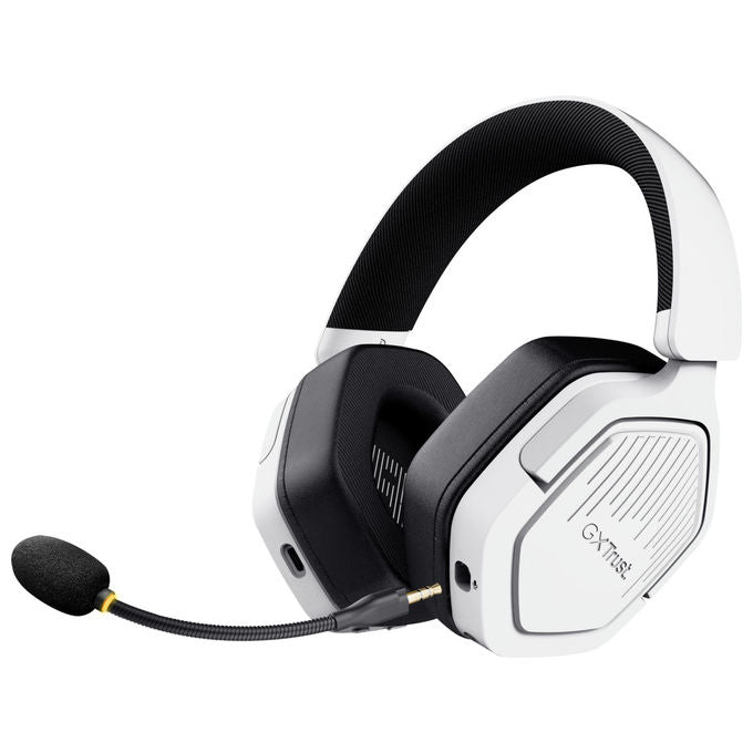 Trust GXT 493W Carus Cuffie Gaming Bluetooth Bianco