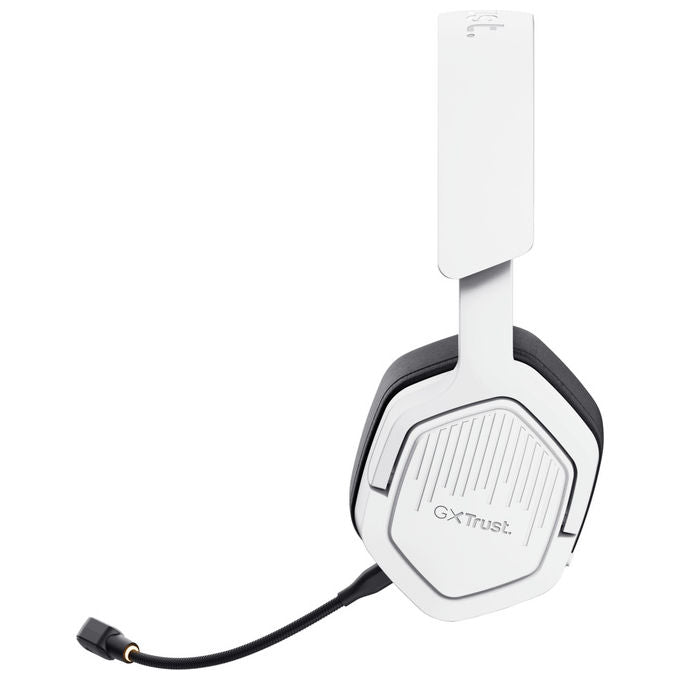 Trust GXT 493W Carus Cuffie Gaming Bluetooth Bianco