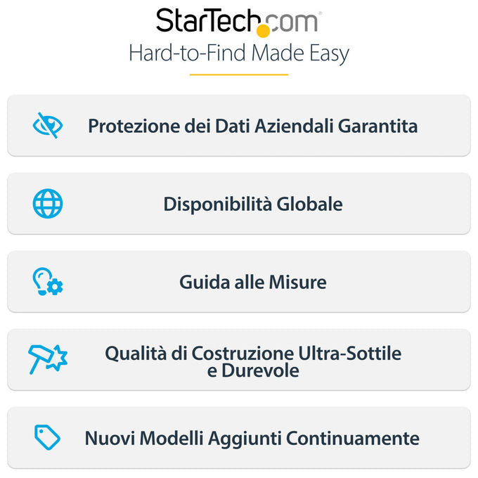 StarTech.com Filtro Privacy Monitor 24'' 16:10 Acrilico Lucido