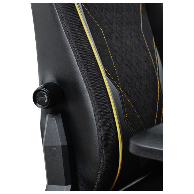 Trust GXT 721 Ruya Pro Sedia Gaming Universale braccioli 4D supporto lombare regolabile pistone classe 4 150 Kg colore Nero