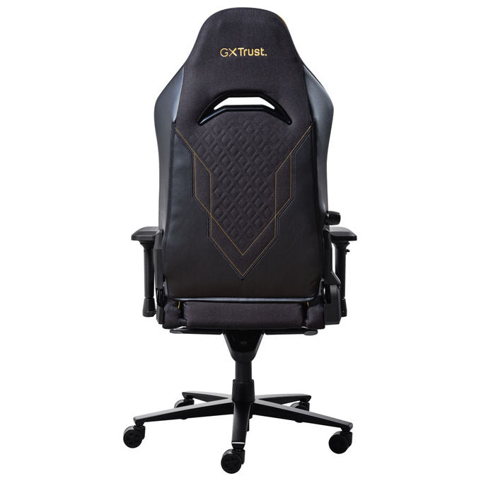 Trust GXT 721 Ruya Pro Sedia Gaming Universale braccioli 4D supporto lombare regolabile pistone classe 4 150 Kg colore Nero