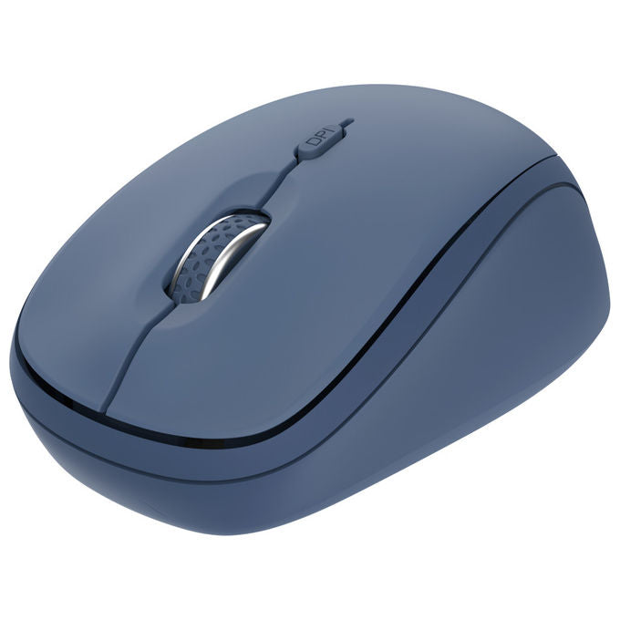 Trust Yvi+ Mouse Wireless Bluetooth Ottico 1600 DPI Ambidestro Blu