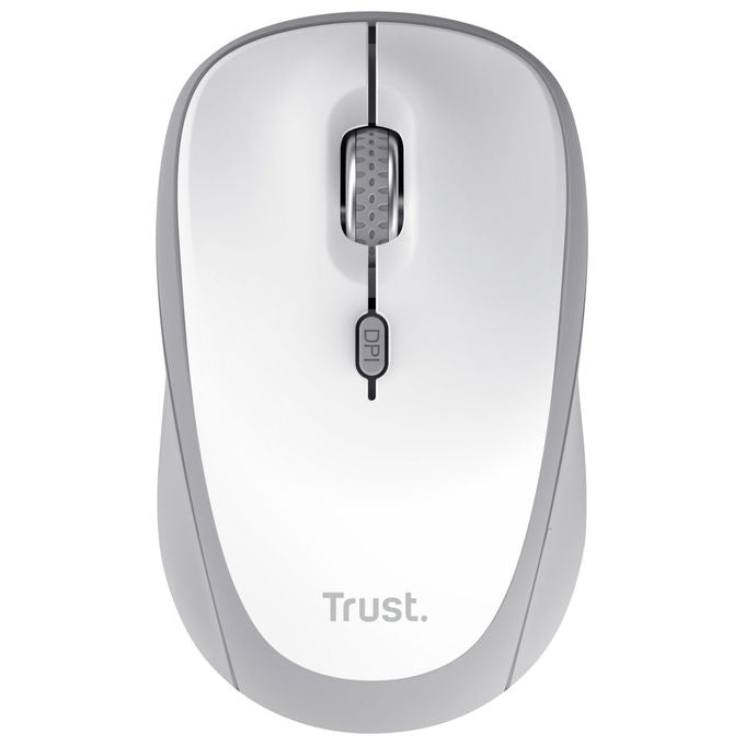 Trust Yvi+ Mouse Wireless Bluetooth Ambidestro 1600 DPI