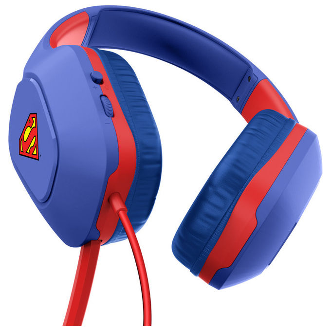 Trust GXT 415SM Zirox Auricolare Gaming Blu Rosso