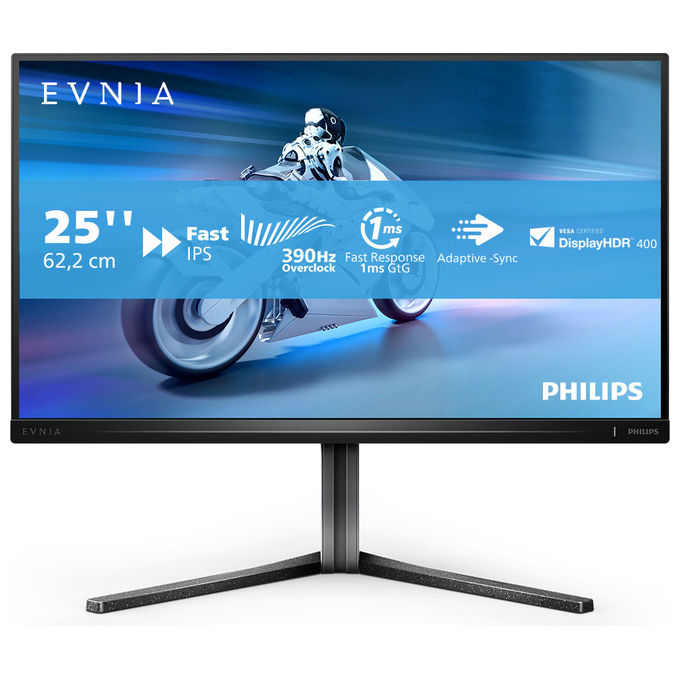 Philips Evnia 5000 25M2N5200U-00 Monitor Pc 24.5'' Full Hd Lcd Grigio