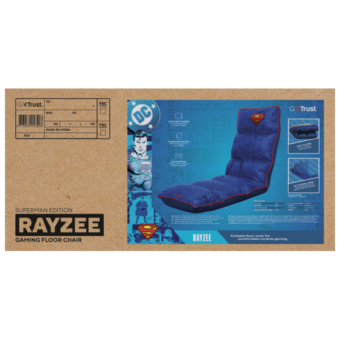 Trust GXT 718SM Rayzee Sedia Gaming Console Blu