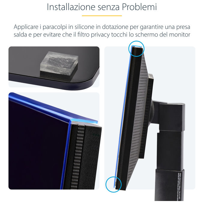 StarTech.com Filtro Privacy Monitor 27'' 16:9 Acrilico Lucido