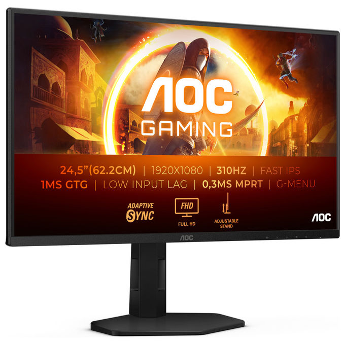 AOC G4 25G4SXU Monitor Gaming Full HD 24.5 Pollici