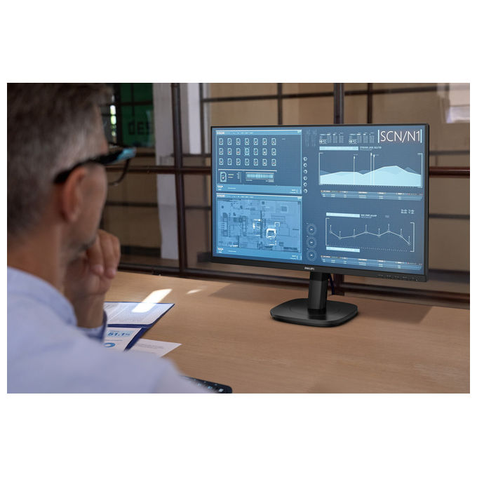 Philips Monitor Pc 27'' QHD 27B2U3601-00 Lcd Nero