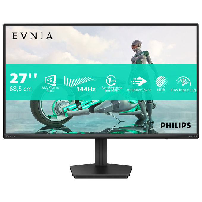 Philips 27M2N3200NF Evnia 3000 Monitor Gaming 27'' Full HD 1920x1080 144Hz IPS 0.5ms HDR10 G-Sync colore Grigio