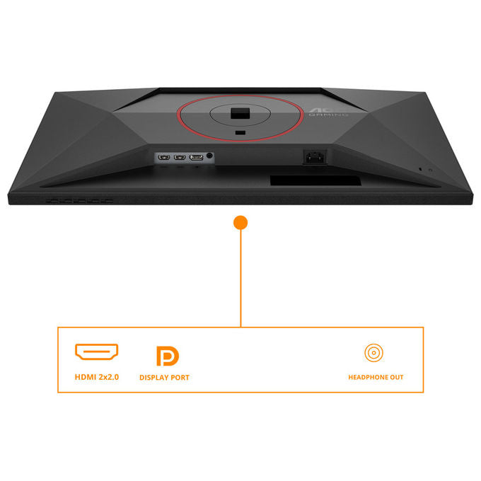 AOC Monitor 27G4HA 27 pollici Full HD 200Hz Nero Rosso