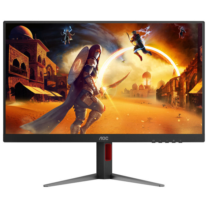 AOC Monitor 27G4HA 27 pollici Full HD 200Hz Nero Rosso