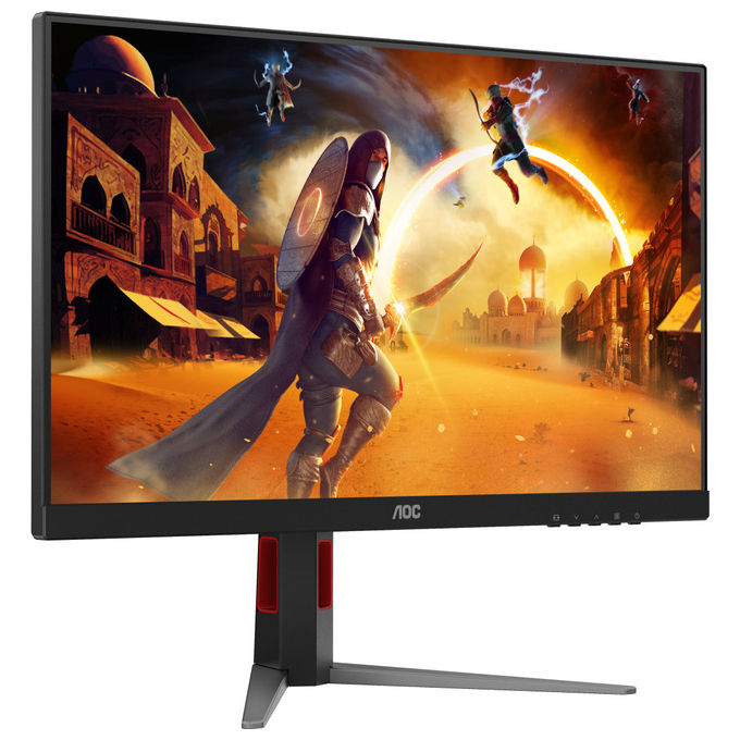 AOC Monitor 27G4HA 27 pollici Full HD 200Hz Nero Rosso