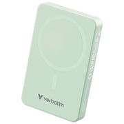 Verbatim Power bank Charge 'n' Go 10000 mAh wireless verde
