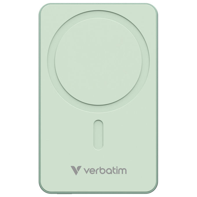 Verbatim Power bank Charge 'n' Go 10000 mAh wireless verde