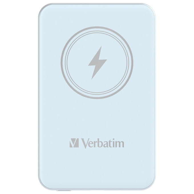 Verbatim Power Bank Magnetico Wireless 5000 mAh Blu
