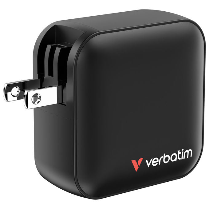 Verbatim Mini Caricatore GaN 100W Universale Nero