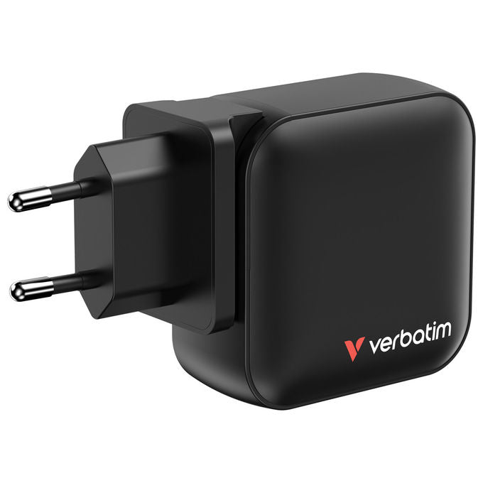 Verbatim Mini Caricatore GaN 100W Universale Nero