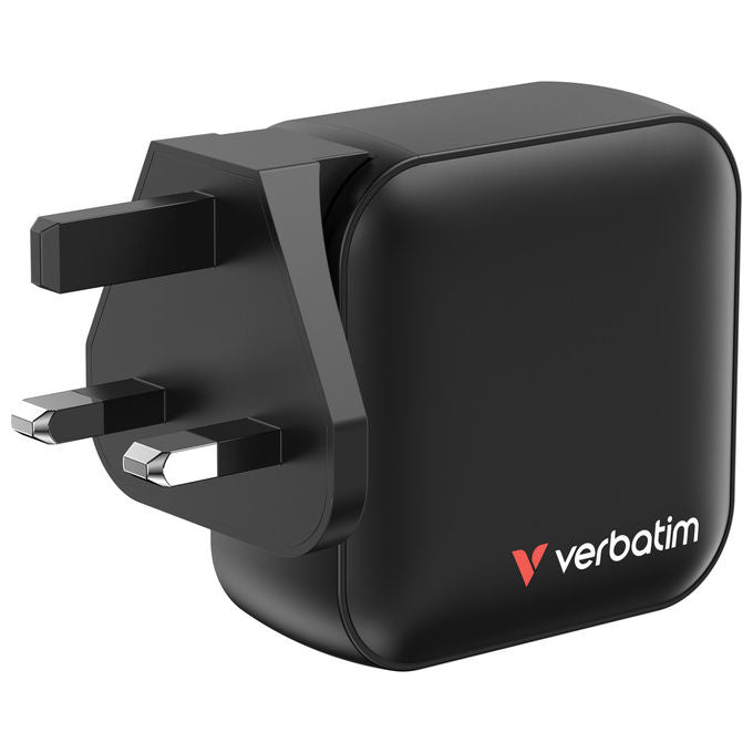 Verbatim Mini Caricatore GaN 100W Universale Nero