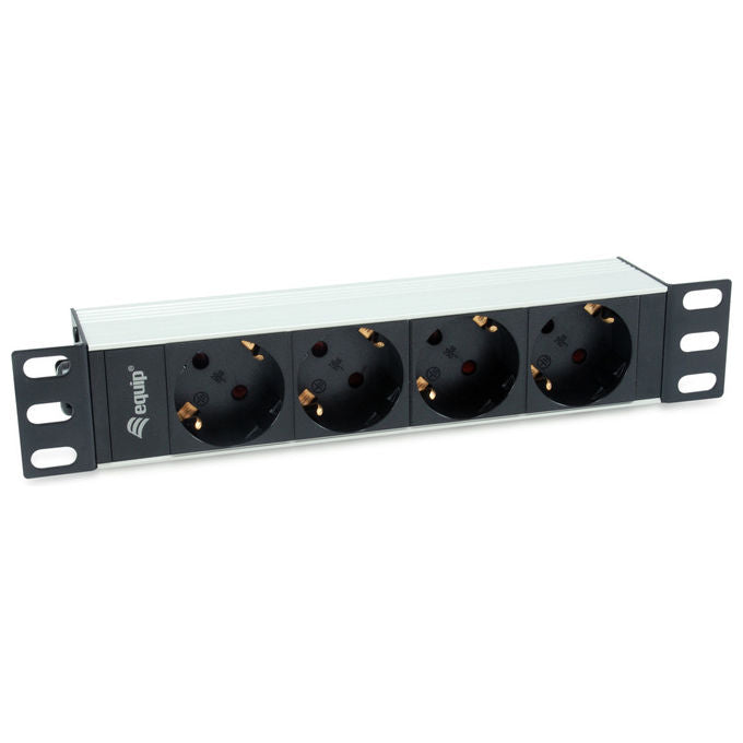 Equip Multipresa PDU 4 Prese Schuko 1U Rack
