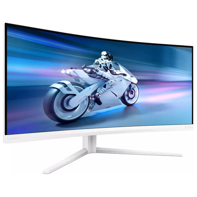 Philips Evnia 34M2C5501A Monitor Gaming Curvo 34'' WQHD Bianco