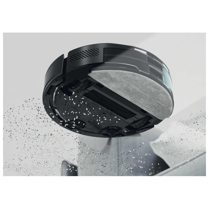 Hoover HG230H 011 Turbo Slim Robot aspirapolvere Laser 0.25 L autonomia 160 min Wi-Fi App mappatura colore Nero