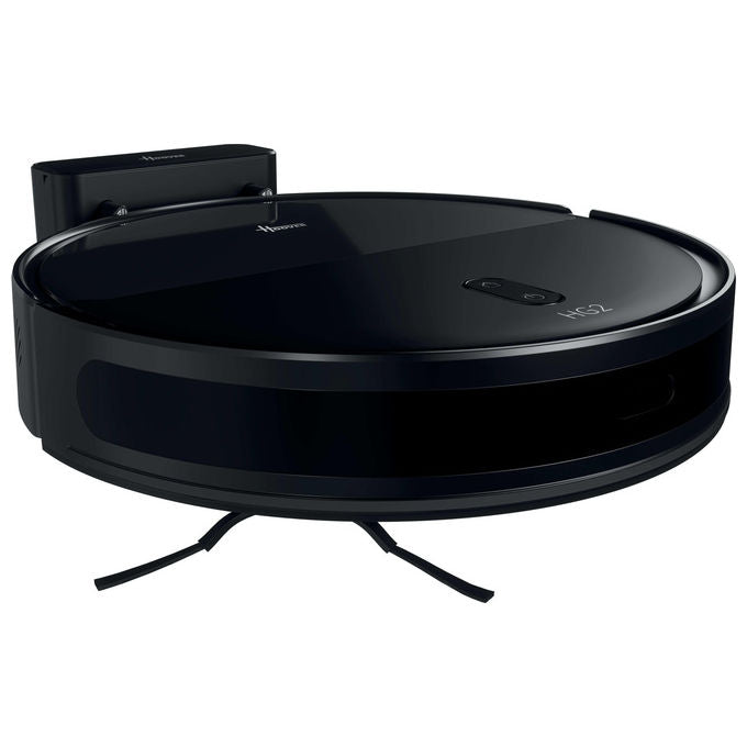 Hoover HG230H 011 Turbo Slim Robot aspirapolvere Laser 0.25 L autonomia 160 min Wi-Fi App mappatura colore Nero