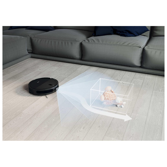 Hoover HG230H 011 Turbo Slim Robot aspirapolvere Laser 0.25 L autonomia 160 min Wi-Fi App mappatura colore Nero