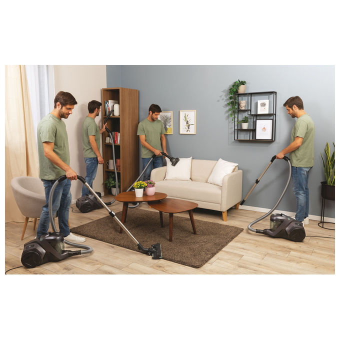 Hoover HP321PAF 011 Aspirapolvere a Traino Senza Sacco