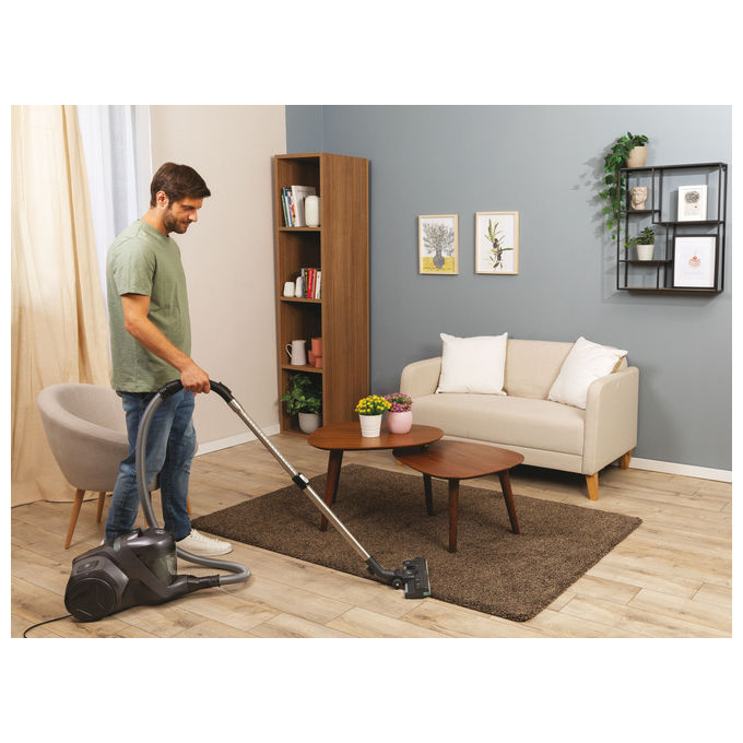 Hoover HP321PAF 011 Aspirapolvere a Traino Senza Sacco
