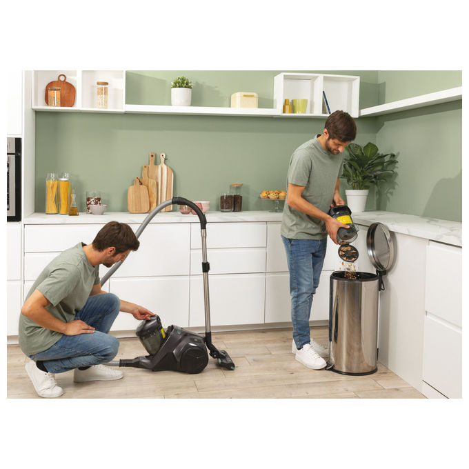 Hoover HP321PAF 011 Aspirapolvere a Traino Senza Sacco