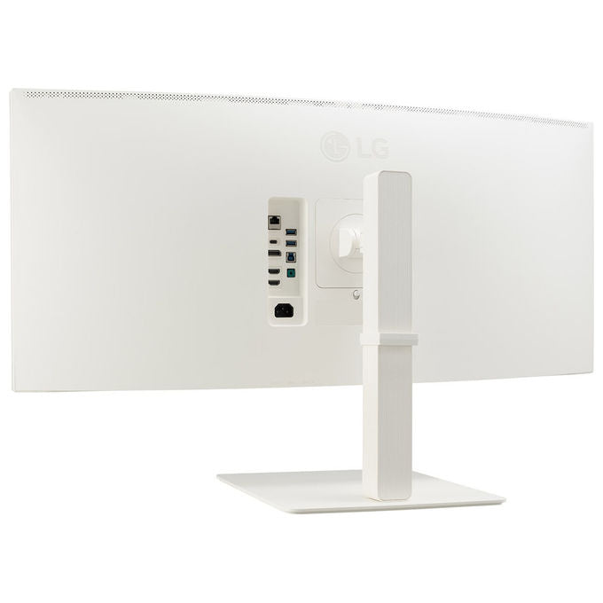 LG 38BR85QC-W UltraWide Monitor PC Curvo 37.5'' Nano IPS WQHD+ 3840x1600 144Hz 1ms HDR600 USB-C 90W KVM colore Bianco