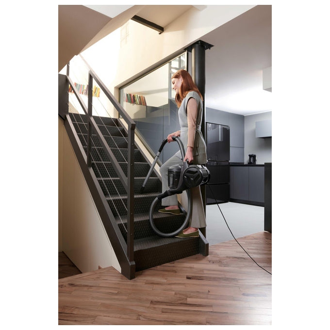 Hoover HP120PET 011 HP1 Aspirapolvere a Traino Ciclonico Senza Sacchetto 2 L 700 W 78 dB colore Grigio
